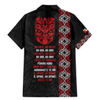Aotearoa Toitu Te Tiriti Family Matching Mermaid Dress and Hawaiian Shirt Honour The Treaty Maori Haka