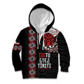 Aotearoa Toitu Te Tiriti Kid Hoodie Honour The Treaty Maori Haka