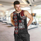 Aotearoa Toitu Te Tiriti Men Tank Top Honour The Treaty Maori Haka
