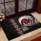 Aotearoa Toitu Te Tiriti Rubber Doormat Honour The Treaty Maori Haka