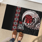 Aotearoa Toitu Te Tiriti Rubber Doormat Honour The Treaty Maori Haka