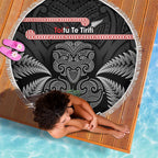 Aotearoa Toitu Te Tiriti Beach Blanket Stand Together! Stand Stronger! - NZ Tiki