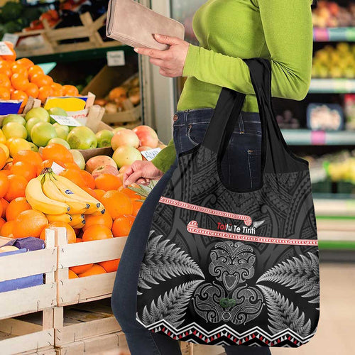 Aotearoa Toitu Te Tiriti Grocery Bag Stand Together! Stand Stronger! - NZ Tiki