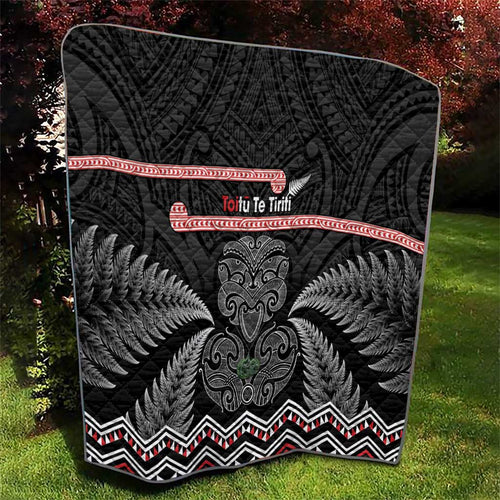 Aotearoa Toitu Te Tiriti Quilt Stand Together! Stand Stronger! - NZ Tiki