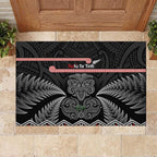 Aotearoa Toitu Te Tiriti Rubber Doormat Stand Together! Stand Stronger! - NZ Tiki