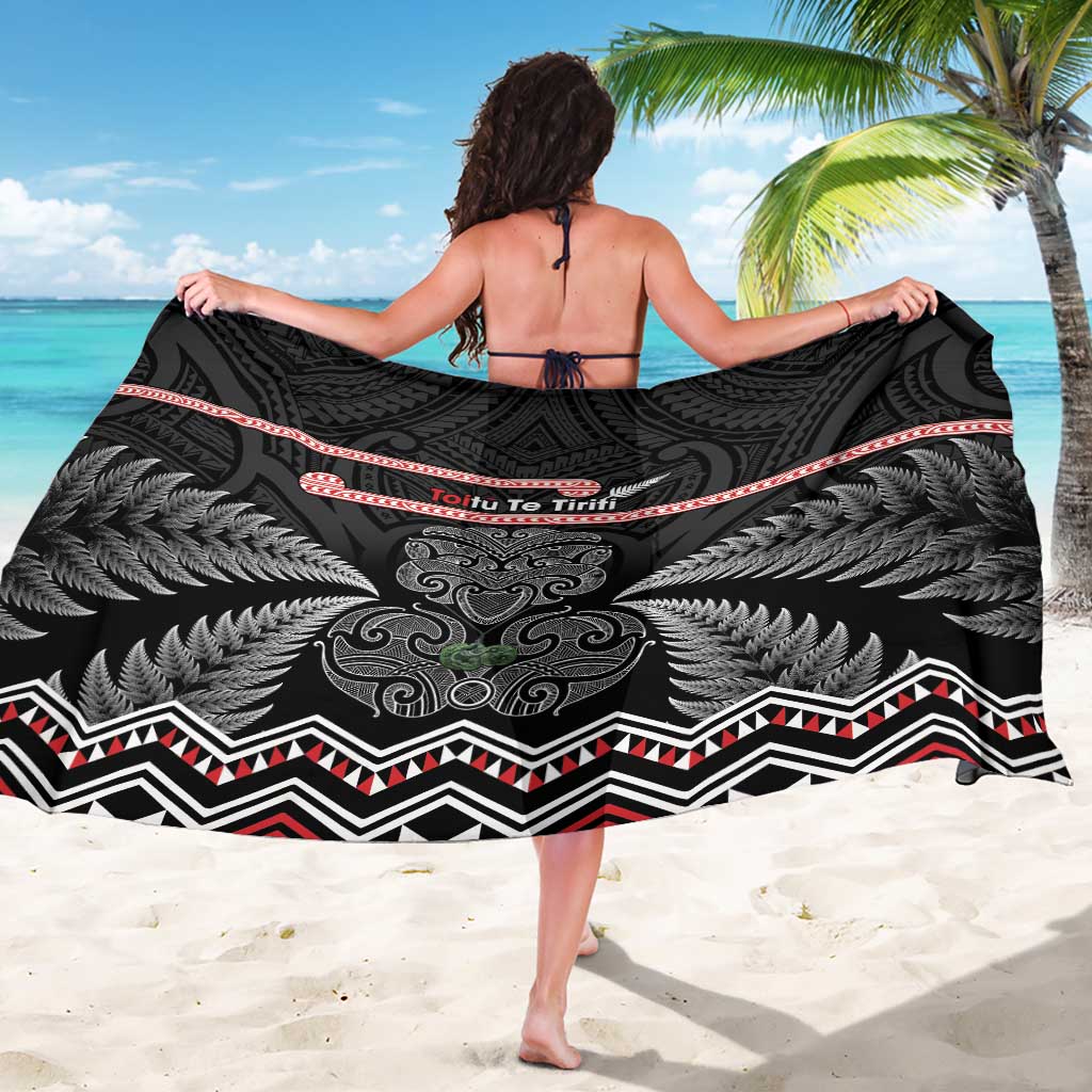 Aotearoa Toitu Te Tiriti Sarong Stand Together! Stand Stronger! - NZ Tiki