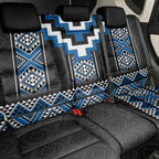 Blue Taniko Aotearoa Back Car Seat Cover Niho Taniwha Mix Poutama LT14