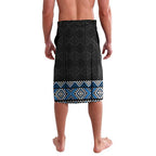 Blue Taniko Aotearoa Lavalava Niho Taniwha Mix Poutama LT14