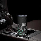 Custom New Zealand Silver Fern Rugby Skinny Tumbler Aotearoa Kiwi Maori Pattern