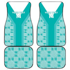 Custom South Africa Rugby Car Mats Go Champions Springboks - Teal Version