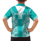 Custom South Africa Rugby Hawaiian Shirt Go Champions Springboks - Teal Version