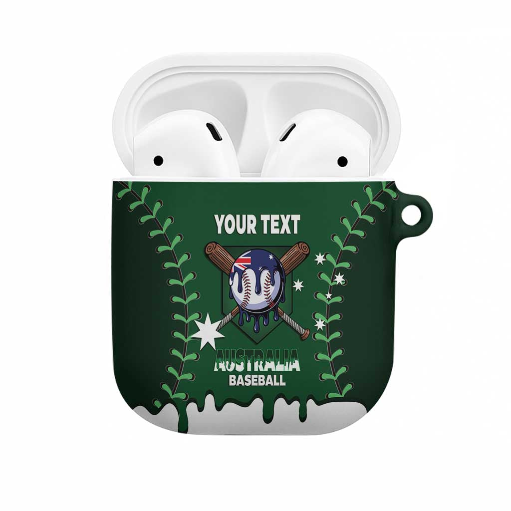Australia 2026 Baseball Custom AirPods Case Go Aussie Drip Style