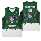 Australia 2026 Baseball Custom Basketball Jersey Go Aussie Drip Style