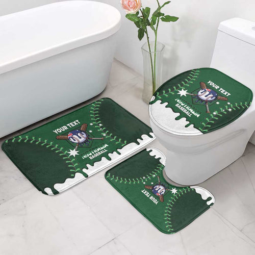 Australia 2026 Baseball Custom Bathroom Set Go Aussie Drip Style