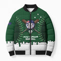 Australia 2026 Baseball Custom Bomber Puffer Jacket Go Aussie Drip Style