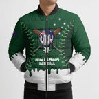 Australia 2026 Baseball Custom Bomber Puffer Jacket Go Aussie Drip Style