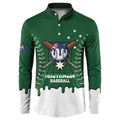 Australia 2026 Baseball Custom Button Sweatshirt Go Aussie Drip Style