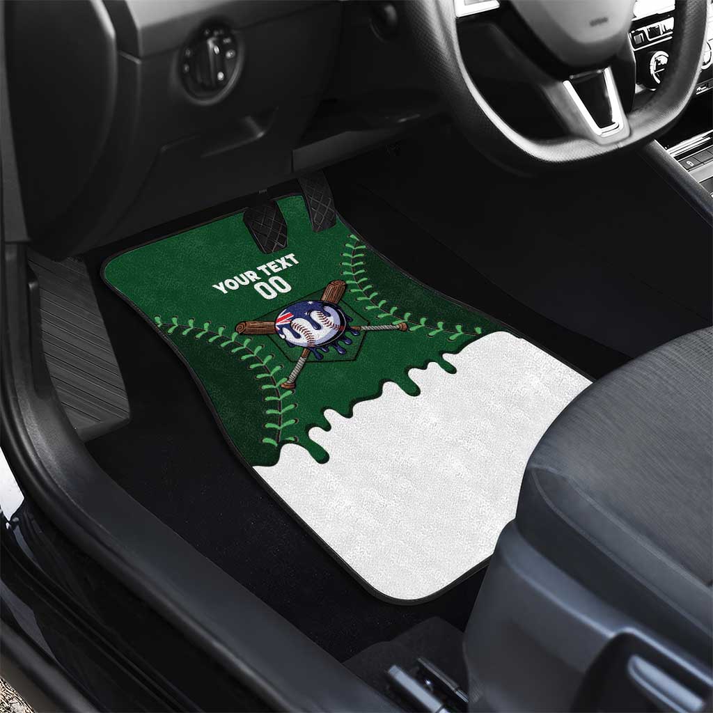 Australia 2026 Baseball Custom Car Mats Go Aussie Drip Style