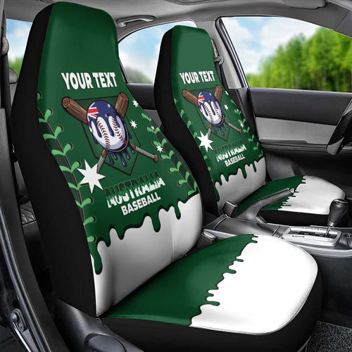 Australia 2026 Baseball Custom Car Seat Cover Go Aussie Drip Style