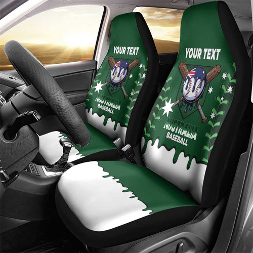 Australia 2026 Baseball Custom Car Seat Cover Go Aussie Drip Style