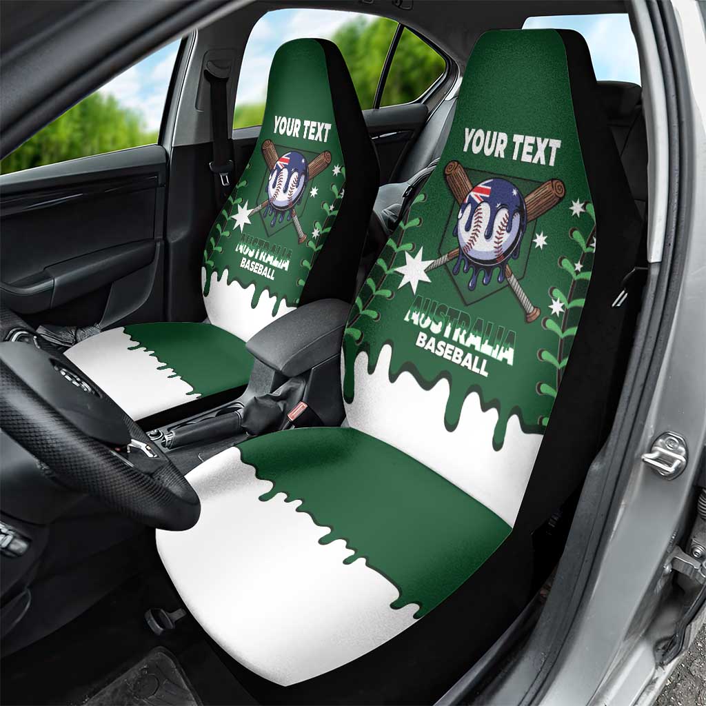 Australia 2026 Baseball Custom Car Seat Cover Go Aussie Drip Style