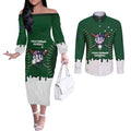 Australia 2026 Baseball Custom Couples Matching Off The Shoulder Long Sleeve Dress and Long Sleeve Button Shirt Go Aussie Drip Style