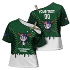 Australia 2026 Baseball Custom Cross Shoulder Shirt Go Aussie Drip Style
