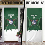 Australia 2026 Baseball Custom Door Cover Go Aussie Drip Style