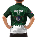 Australia 2026 Baseball Custom Family Matching Long Sleeve Bodycon Dress and Hawaiian Shirt Go Aussie Drip Style