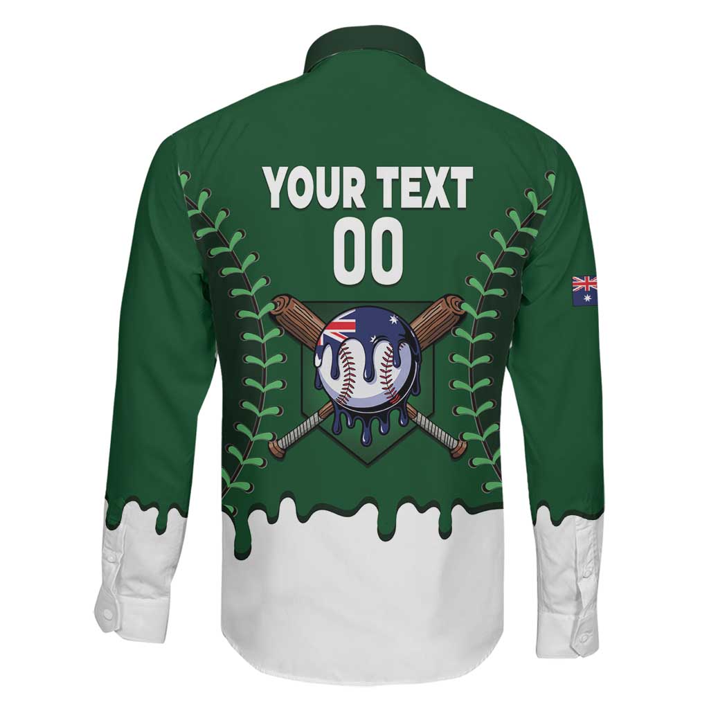Australia 2026 Baseball Custom Family Matching Mermaid Dress and Hawaiian Shirt Go Aussie Drip Style