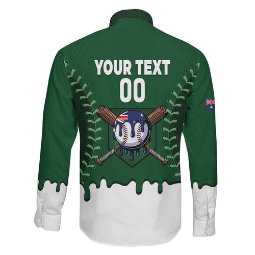 Australia 2026 Baseball Custom Family Matching Mermaid Dress and Hawaiian Shirt Go Aussie Drip Style