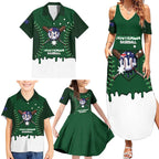 Australia 2026 Baseball Custom Family Matching Summer Maxi Dress and Hawaiian Shirt Go Aussie Drip Style