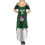 Australia 2026 Baseball Custom Family Matching Summer Maxi Dress and Hawaiian Shirt Go Aussie Drip Style