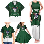 Australia 2026 Baseball Custom Family Matching Tank Maxi Dress and Hawaiian Shirt Go Aussie Drip Style