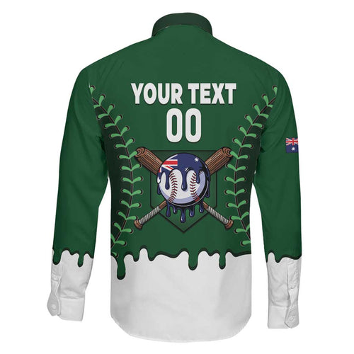 Australia 2026 Baseball Custom Family Matching Tank Maxi Dress and Hawaiian Shirt Go Aussie Drip Style
