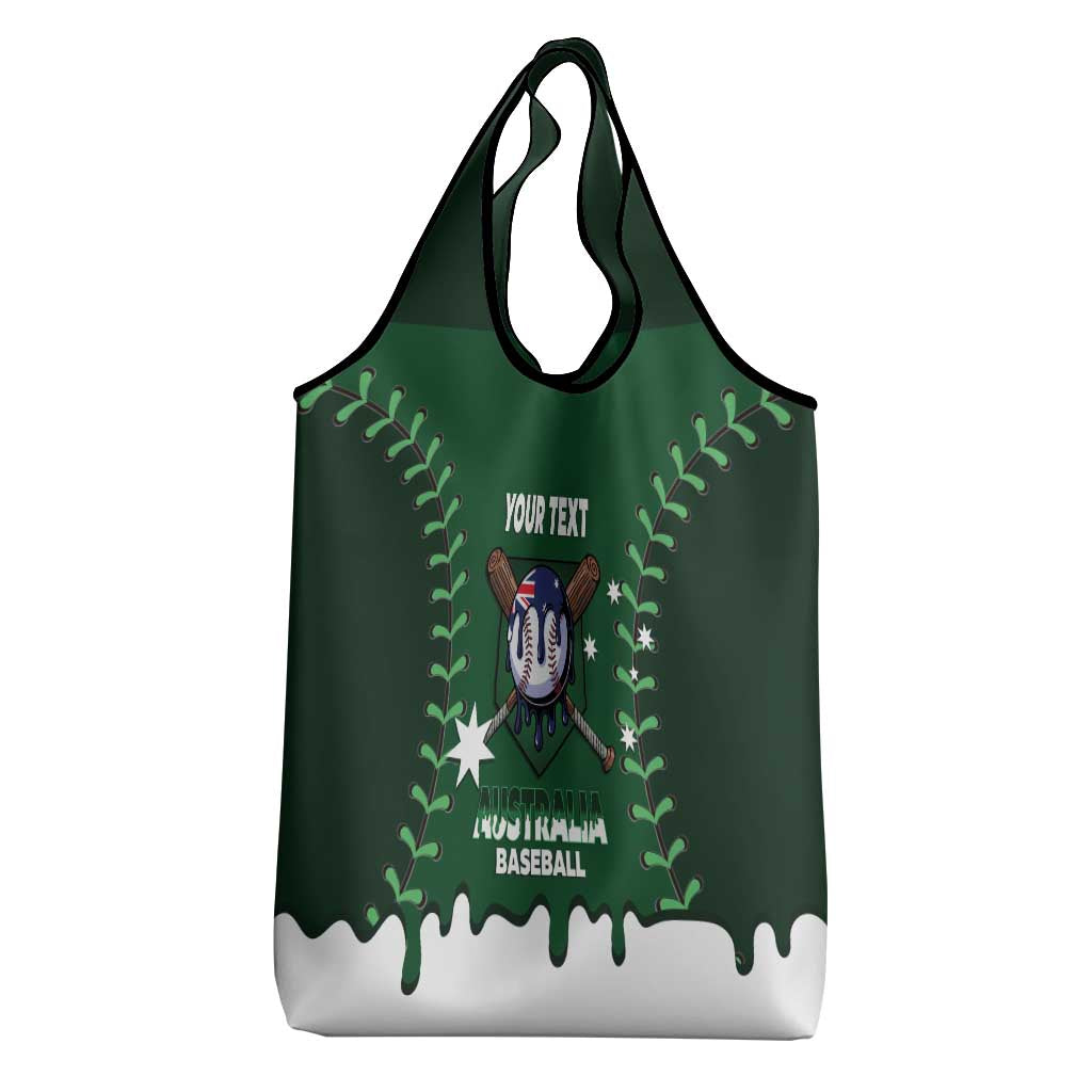 Australia 2026 Baseball Custom Grocery Bag Go Aussie Drip Style
