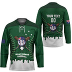 Australia 2026 Baseball Custom Hockey Jersey Go Aussie Drip Style