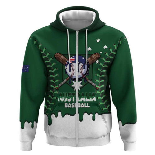 Australia 2026 Baseball Custom Hoodie Go Aussie Drip Style
