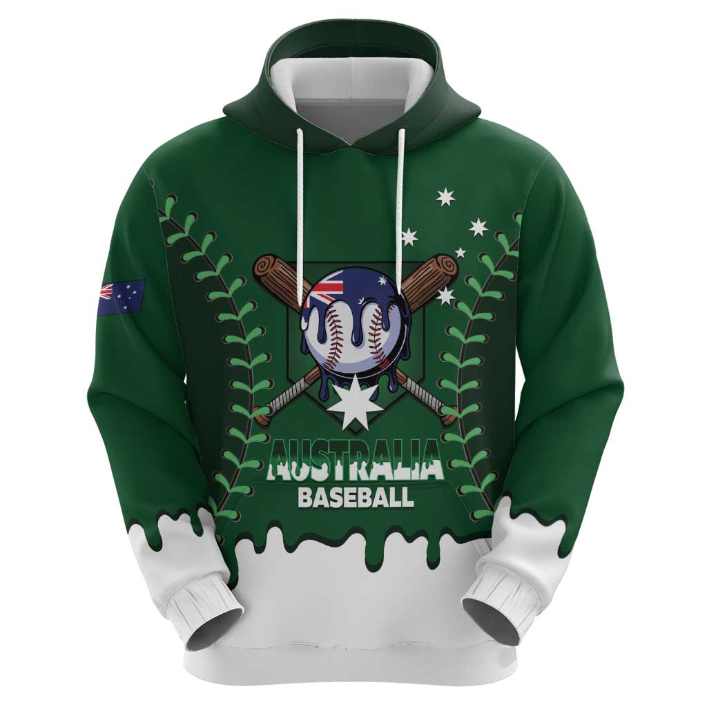 Australia 2026 Baseball Custom Hoodie Go Aussie Drip Style