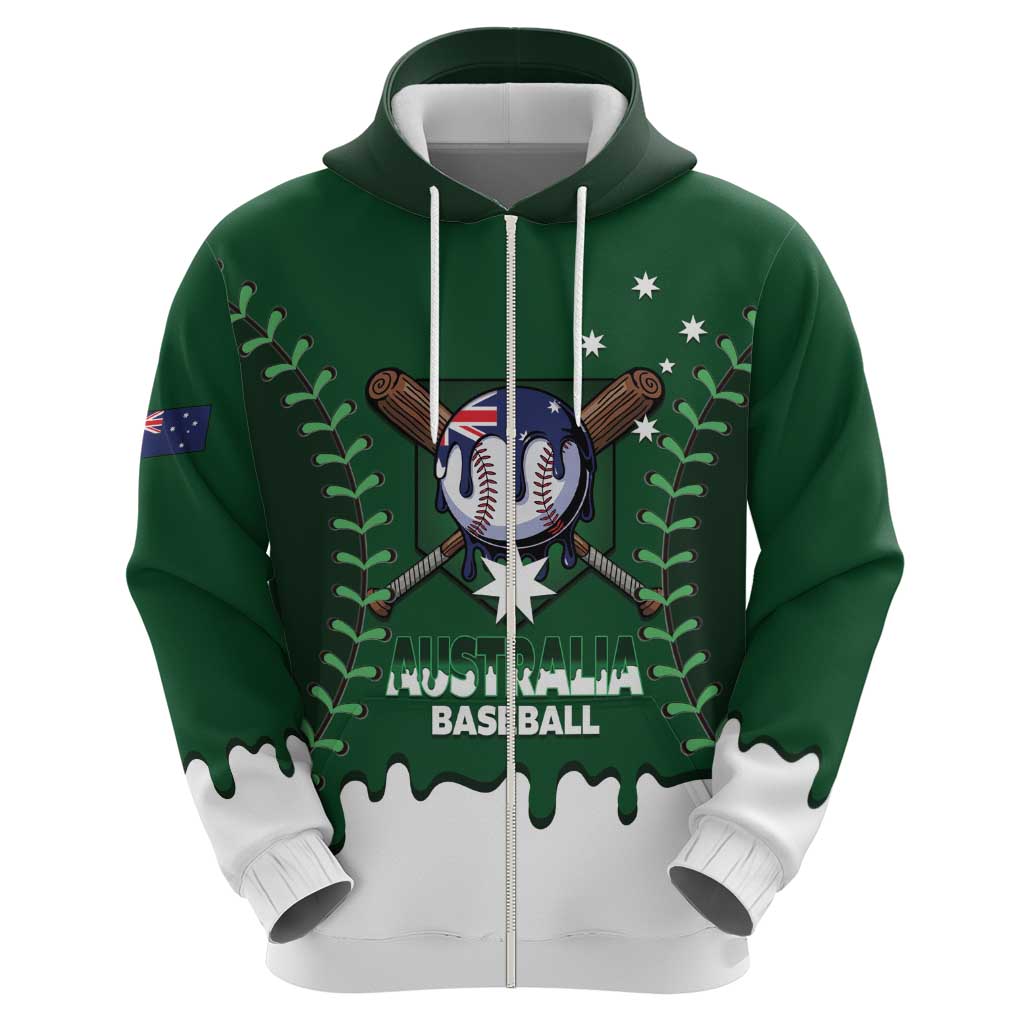Australia 2026 Baseball Custom Hoodie Go Aussie Drip Style