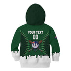 Australia 2026 Baseball Custom Kid Hoodie Go Aussie Drip Style