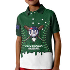 Australia 2026 Baseball Custom Kid Polo Shirt Go Aussie Drip Style