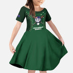 Australia 2026 Baseball Custom Kid Short Sleeve Dress Go Aussie Drip Style