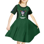 Australia 2026 Baseball Custom Kid Short Sleeve Dress Go Aussie Drip Style