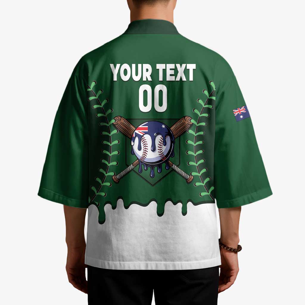 Australia 2026 Baseball Custom Kimono Go Aussie Drip Style