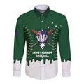 Australia 2026 Baseball Custom Long Sleeve Button Shirt Go Aussie Drip Style