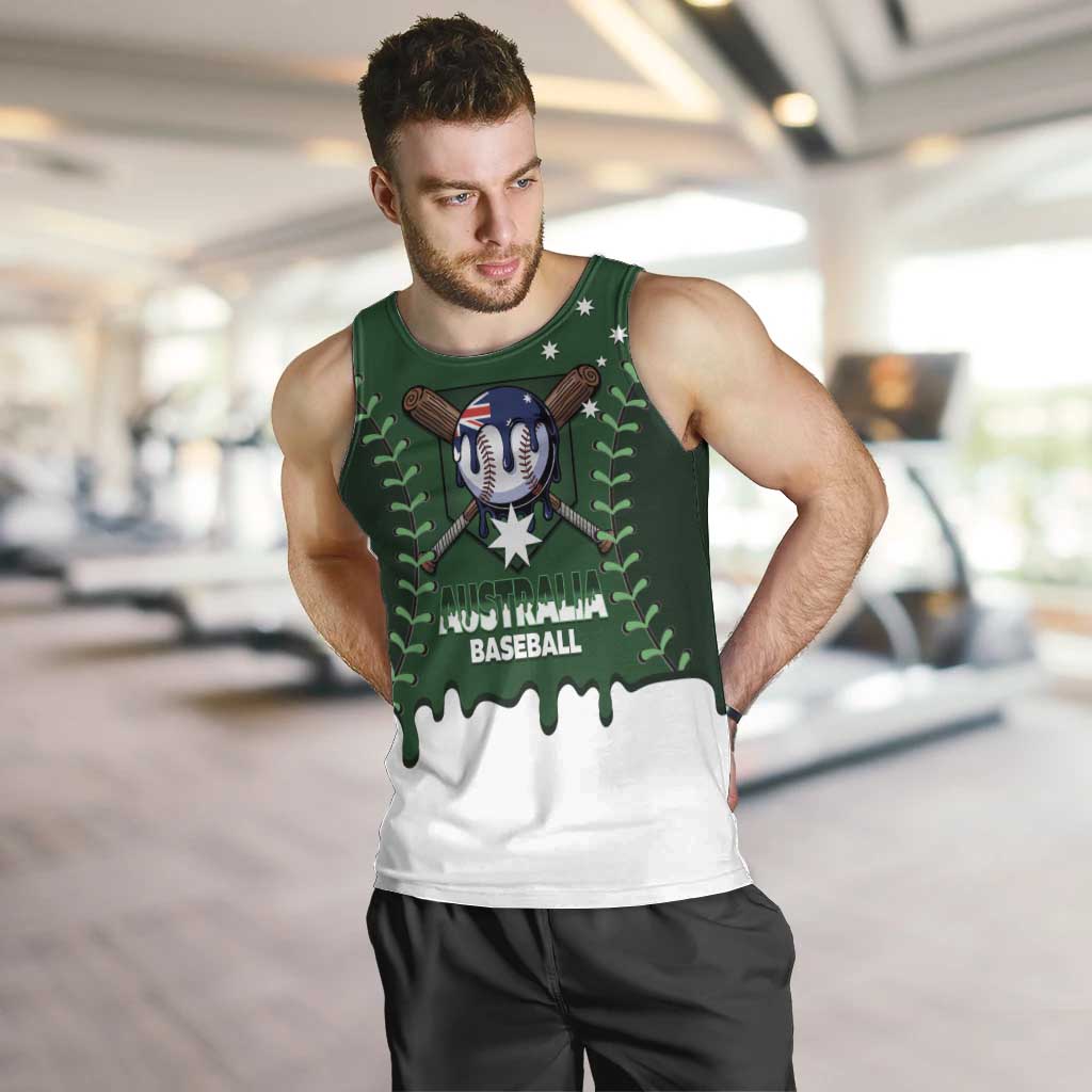 Australia 2026 Baseball Custom Men Tank Top Go Aussie Drip Style
