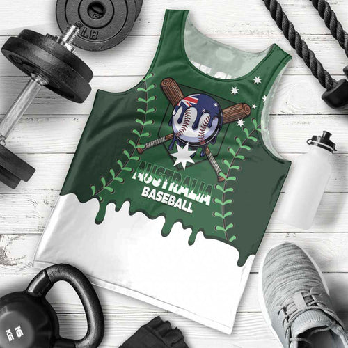 Australia 2026 Baseball Custom Men Tank Top Go Aussie Drip Style