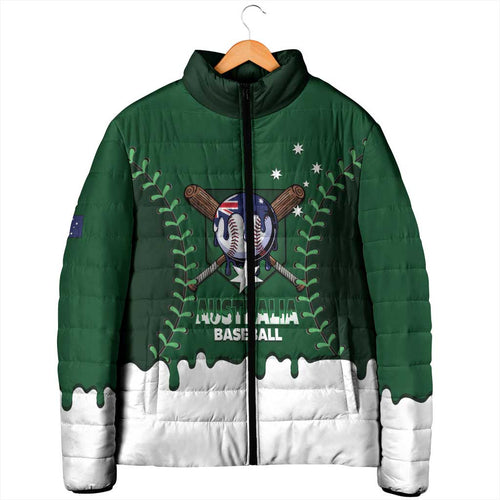 Australia 2026 Baseball Custom Padded Jacket Go Aussie Drip Style