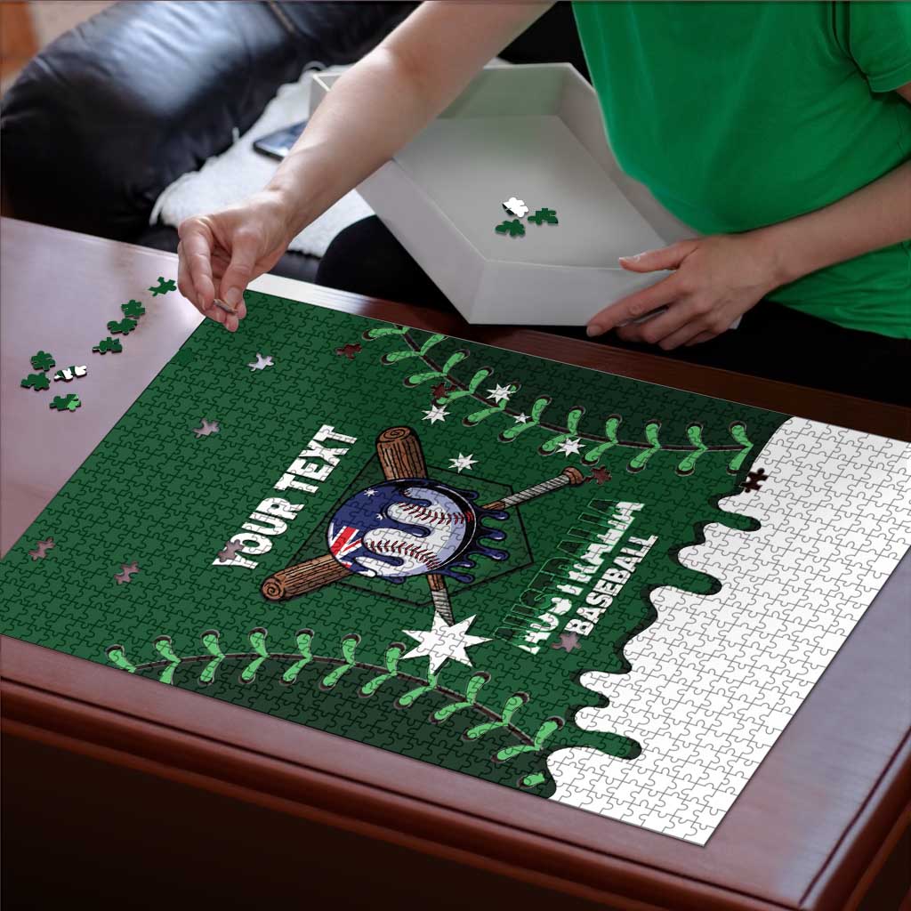 Australia 2026 Baseball Custom Puzzle Go Aussie Drip Style